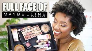 full face of maybelline makeup tutorial