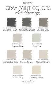 10 best gray paint colors for interiors