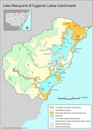 Created by lc | updated 05/08/2020. Lake Macquarie And Tuggerah Lake Catchment Map