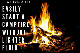 Start A Campfire Without Lighter Fluid