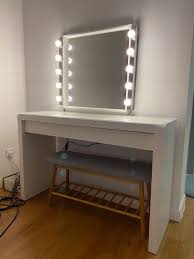 ikea dressing table with chair mirror