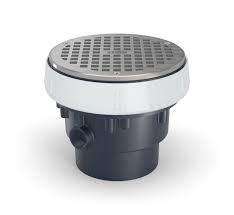 floor drain in the shower drains
