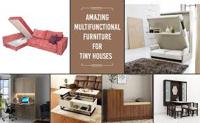 Multifunctional Furniture For Tiny Houses
