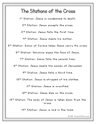 14 stations of the cross list free
