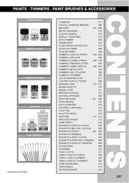 Paints Thinners Paint Brushes Accessories Pdf Free