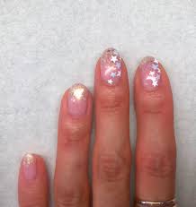 nail art step by step glitter fade