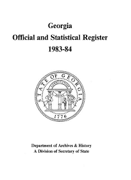 Georgia Official And Statistical