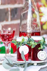 homemade cranberry vodka with printable