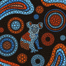 Do a dot art coloring pages. Aboriginal Dot Art Koala Color Digital Art By Lioudmila Perry