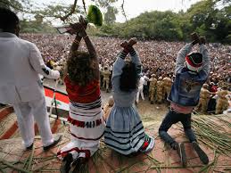 Image result for Image of ethiopian anti government protests