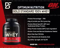optimum nutrition whey protein gold