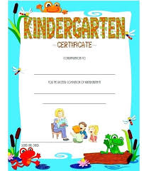 Preschool Graduation Certificate Template Free Condo