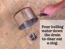 how to clear a clogged shower drain 8