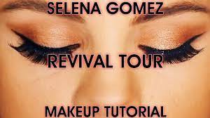 selena gomez revival tour makeup