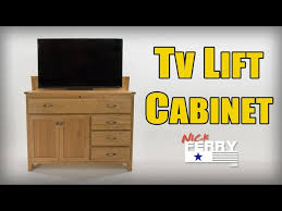 tv lift cabinet w secret compartment