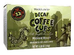 So a 16oz decaf coffee will have 1/2 as much caffeine as 1 can of soda, or 1oz of dark chocolate. Joe S Decaf Coffee Cups