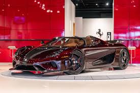 Search for used sports cars. Koenigsegg Regera In Red Carbon Fiber For Sale Mimicnews