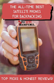 5 best satellite phones for backng