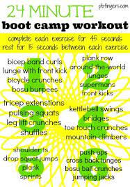 24 minute boot c workout peanut