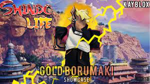 MAX* Borumaki Gold Showcase |Shindo Life Update - YouTube