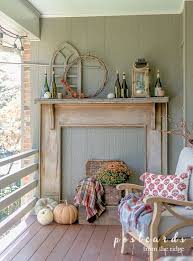 Cozy Rustic Mantel Decor And Fall