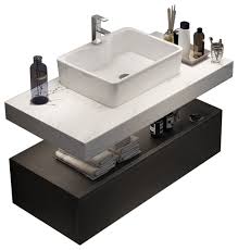 Modern Floating Wall Mounted Bathroom
