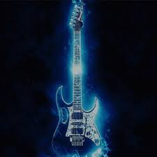 Blue Guitar Wallpaper