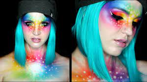 pride rainbow fantasy makeup tutorial