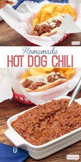 homemade hot dog chili sauce today s