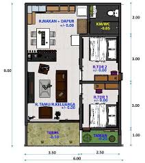 Dari segi ukuran anda perlu membeli ukuran pagar yang disesuaikan dengan ukuran rumah. 33 Denah Rumah Minimalis Sederhana 6x9 Inspirasi Terbaru Untuk Anda
