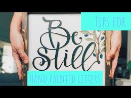 brush lettering by cari s canvas