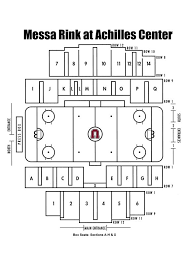 messa rink seating chart union