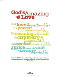 God is not looking for extraordinary, exceptionally gifted. Quotes About Amazing Love 207 Quotes