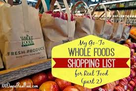 my go to whole foods ping list