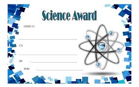 Free 6 Printable Science Certificate Templates