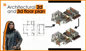 convert 2d plan to 3d architectural