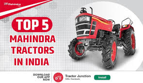 top 5 mahindra tractors for farming