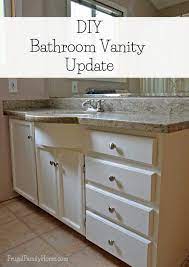 Diy Bathroom Vanity Update Continued