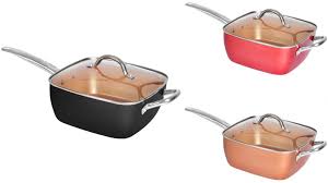 saucepan non stick deep fry steamer