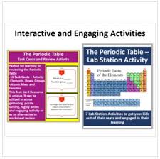 the periodic table complete 5e lesson