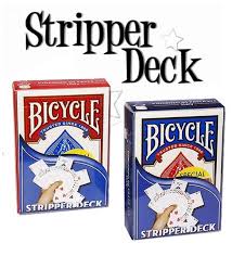4.8 out of 5 stars. Special The Complete Stripper Deck Set Includes Bicycle Deck Booklet Online Teaching Videos Learn 110 Card Tricks With No Sleight Of Hand Mission Magic
