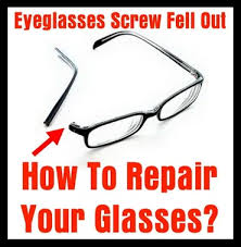 Fast Fix Eyeglass Repair