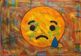 sad abstract painting by gerhardt