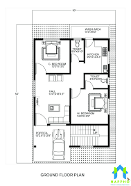 30x50 vastu house plan design 2 bhk