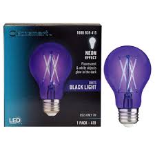 dark led light bulb
