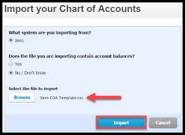 How To Import A Chart Of Accounts Into Xero