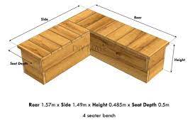 Pdf Diy Plan Large Wooden Garden Bench