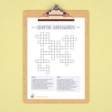 cryptic crosswords for children and