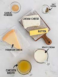 cream cheese alfredo sauce together