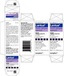lantus package insert prescribing
